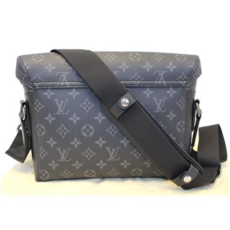 black grey louis vuitton bag|black Louis Vuitton side bag.